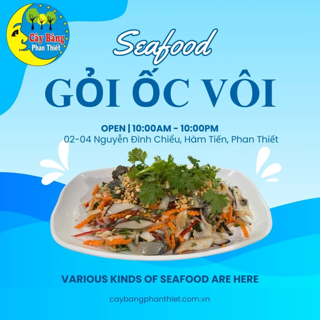 Khám Phá Ẩm Thực - Ốc Vôi Biển Tại Nhà Hàng Cây Bàng Phan Thiết 2 492302140 1224537269671464 2167662824310290435 n Vi Vu Bình Thuận