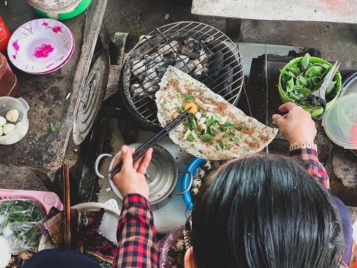 banh trang mam ruoc co 9 min Vi Vu Bình Thuận